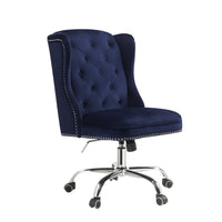 Thumbnail for Jamesia - Office Chair - Midnight Blue Velvet - Tony's Home Furnishings