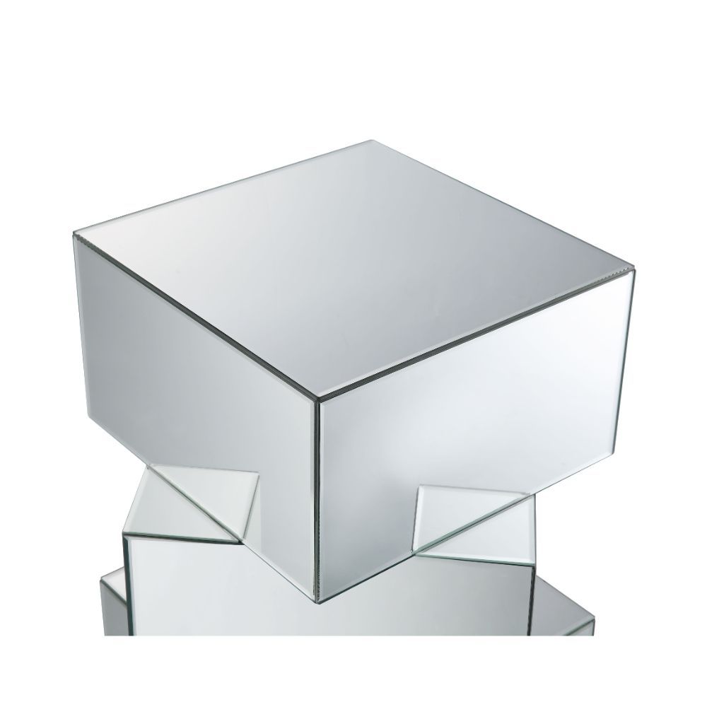 Meria - End Table - Mirrored - Tony's Home Furnishings