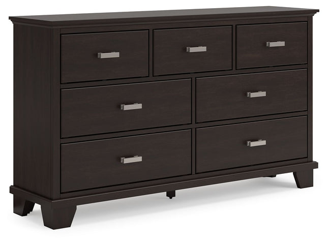 Covetown - Dark Brown - Dresser - Tony's Home Furnishings