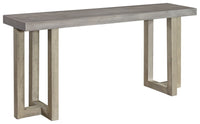 Thumbnail for Lockthorne - Gray - Console Sofa Table Tony's Home Furnishings Furniture. Beds. Dressers. Sofas.