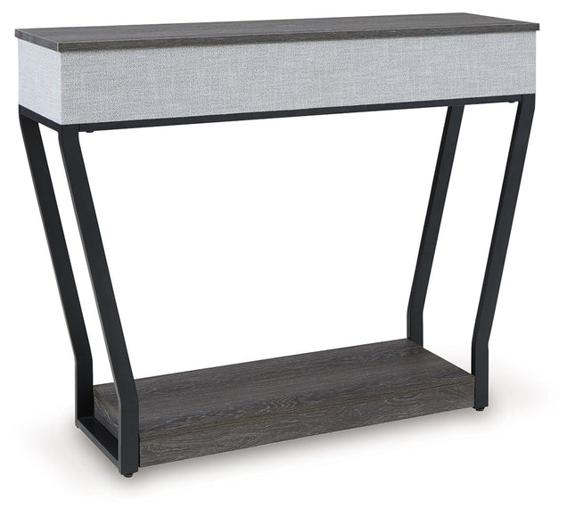 Sethlen - Gray / Black - Console Sofa Table - Tony's Home Furnishings