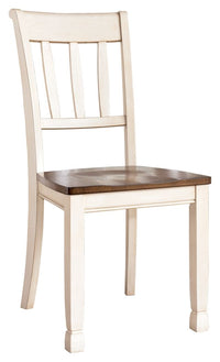 Thumbnail for Whitesburg - Brown / Cottage White - Dining Room Side Chair (Set of 2) - Tony's Home Furnishings