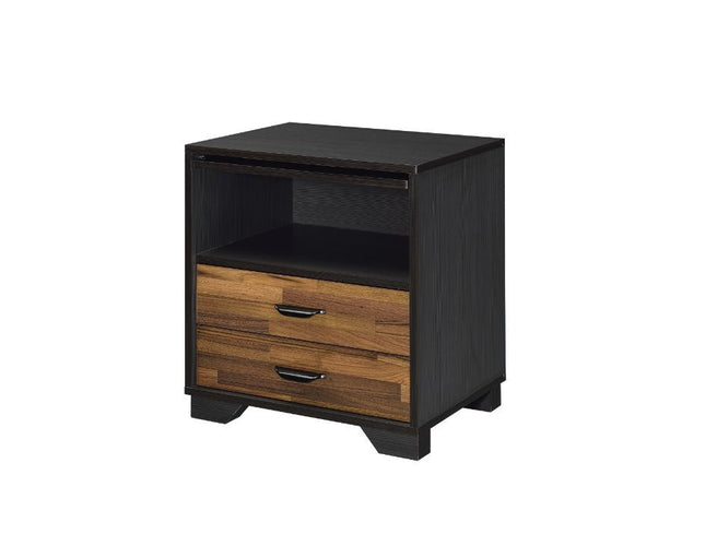 Milosh - Accent Table - Walnut & Espresso Finish - Tony's Home Furnishings