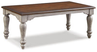 Thumbnail for Lodenbay - Antique Gray / Brown - Rectangular Cocktail Table Tony's Home Furnishings Furniture. Beds. Dressers. Sofas.