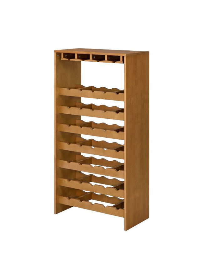 Hanzi - Wine Cabinet - Oak Finish - Tony's Home Furnishings