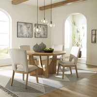 Thumbnail for Dakmore - Brown - 5 Pc. - Dining Room Table, 4 Side Chairs Tony's Home Furnishings Furniture. Beds. Dressers. Sofas.