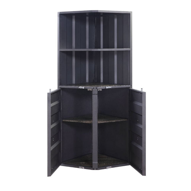 Cargo - Bookshelf - Gunmetal - 60" - Tony's Home Furnishings