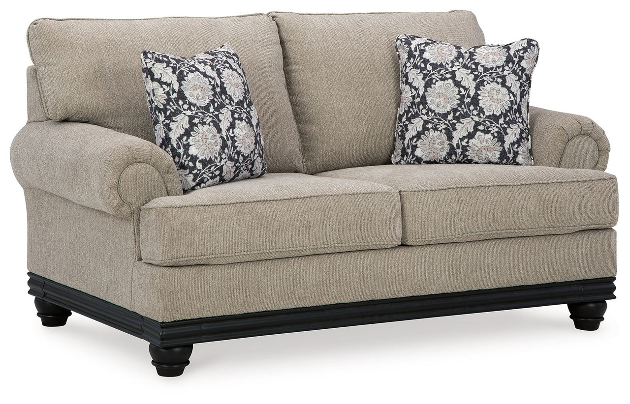 Elbiani - Alloy - Loveseat Tony's Home Furnishings Furniture. Beds. Dressers. Sofas.