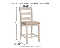 Thumbnail for Skempton - Rectangular Counter Table With Storage Set - Tony's Home Furnishings