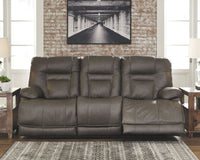 Thumbnail for Wurstrow - Power Reclining Sofa - Tony's Home Furnishings