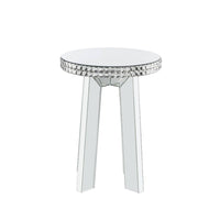 Lotus - End Table - Mirrored & Faux Crystals - Tony's Home Furnishings