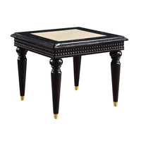 Thumbnail for Tayden - End Table - Marble Top & Black Finish - Tony's Home Furnishings