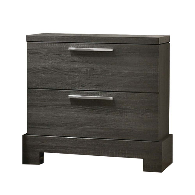 Lantha - Nightstand - Gray Oak - Tony's Home Furnishings