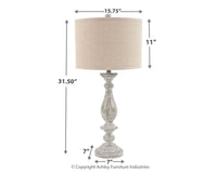 Thumbnail for Bernadate - Table Lamp (Set Of 2) Tony's Home Furnishings Furniture. Beds. Dressers. Sofas.