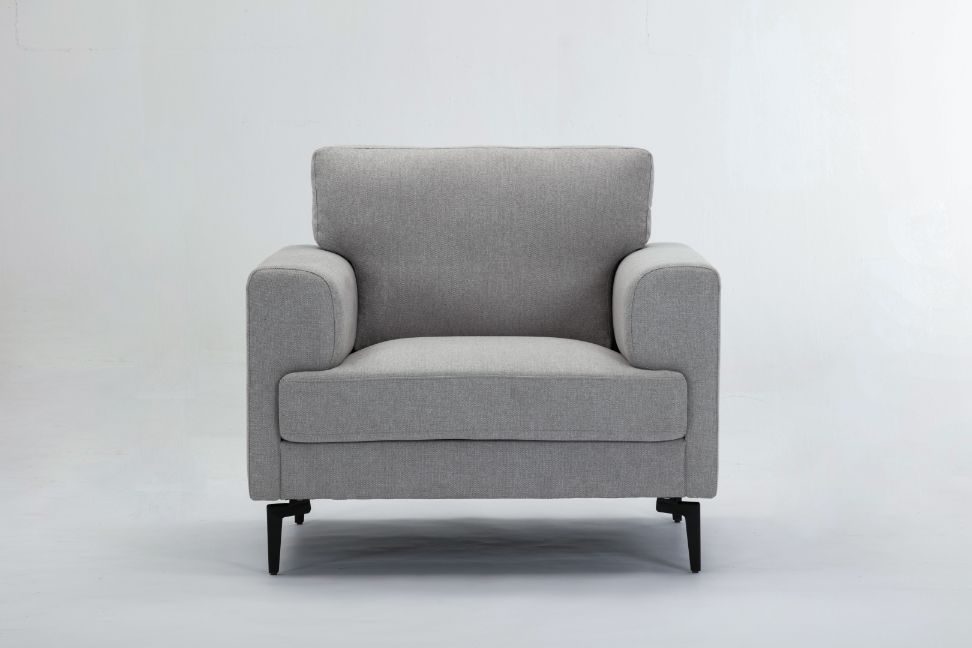Kyrene - Chair - Light Gray Linen - Tony's Home Furnishings