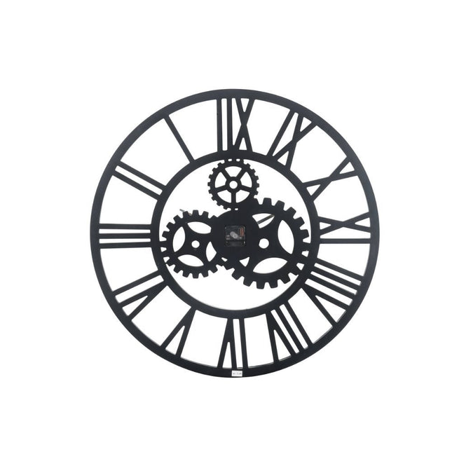 Acilia - Wall Clock - Mirrored - Tony's Home Furnishings