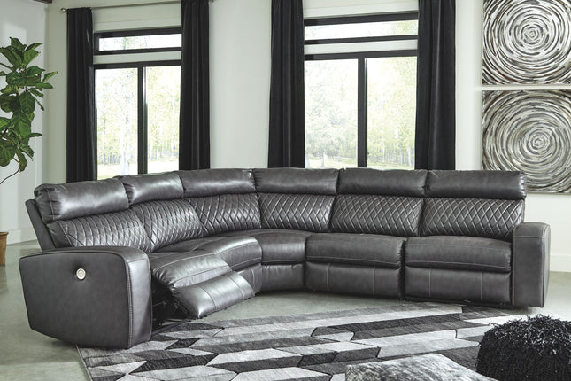 Samperstone - Power Reclining Sectional - Tony's Home Furnishings