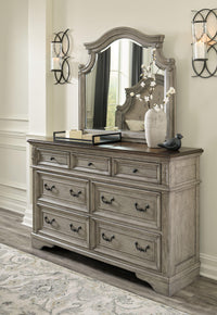 Thumbnail for Lodenbay - Antique Gray - Dresser, Mirror Tony's Home Furnishings Furniture. Beds. Dressers. Sofas.
