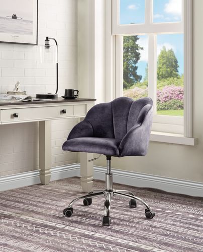 Rowse - Office Chair - Gray, Dark - Tony's Home Furnishings