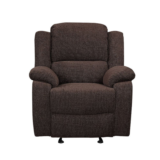 Madden - Glider Recliner - Brown Chenille - Tony's Home Furnishings