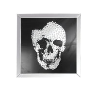 Thumbnail for Nevina - Wall Art - Mirrored & Faux Crystal Skull - Tony's Home Furnishings