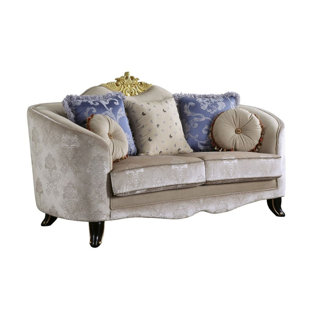 Sheridan - Loveseat - Cream Fabric - Tony's Home Furnishings