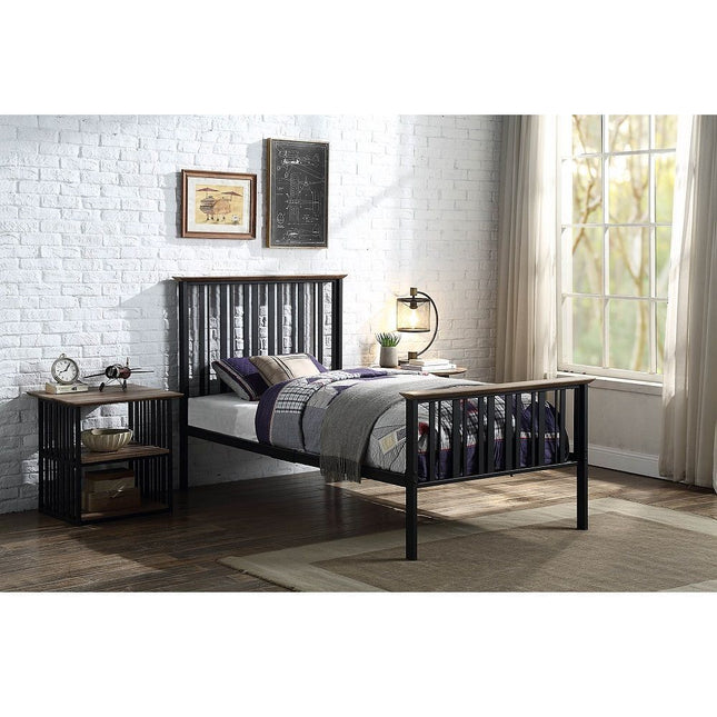 Zudora - Twin Bed - Black - Tony's Home Furnishings