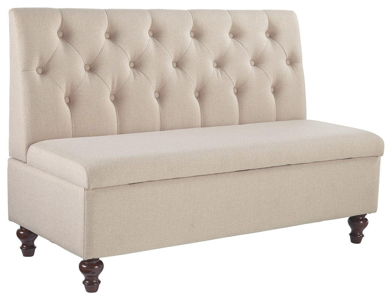 Gwendale - Light Beige - Storage Bench Tony's Home Furnishings Furniture. Beds. Dressers. Sofas.