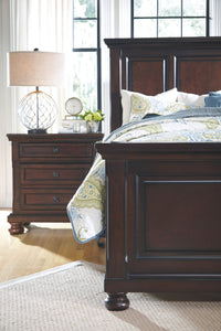 Thumbnail for Porter - Dark Brown - Two Drawer Night Stand - Tony's Home Furnishings
