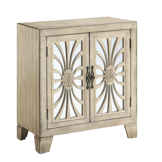 Nalani - Accent Table - Antique White - Tony's Home Furnishings