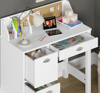 Thumbnail for Billie - Writing Desk - White Finish - Tony's Home Furnishings