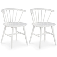 Thumbnail for Grannen - White - Dining Room Side Chair (Set of 2) Tony's Home Furnishings Furniture. Beds. Dressers. Sofas.
