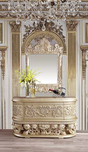 Vatican - Server - Champagne Silver Finish - Tony's Home Furnishings