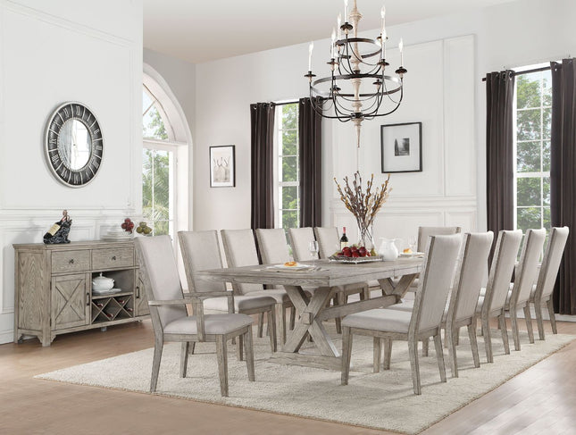 Rocky - Dining Table - Gray Oak - Tony's Home Furnishings