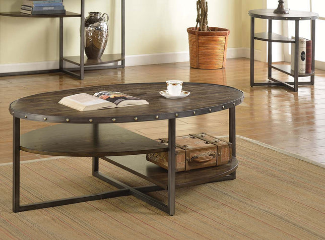 Idonia - End Table - Weathered Dark Oak - Tony's Home Furnishings