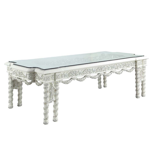 Vanaheim - Dining Table - Antique White Finish - Tony's Home Furnishings