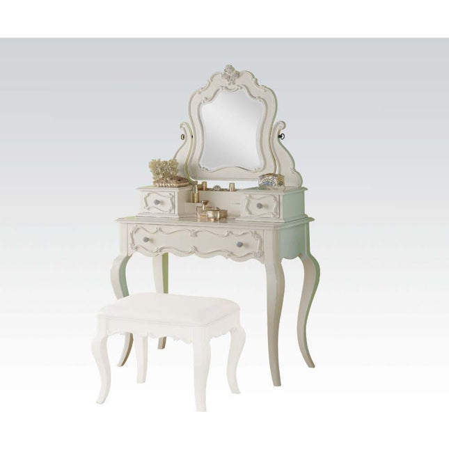 Edalene - Vanity Desk - Pearl White - Tony's Home Furnishings