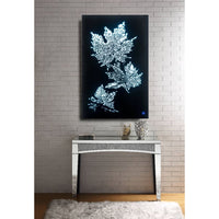 Thumbnail for Hadrias - Wall Art - Smoky Glass & Faux Crystal - Tony's Home Furnishings