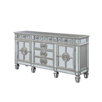 Varian - Server - Mirrored & Antique Platinum - 36