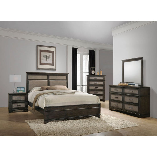 Anatole - Mirror - Dark Walnut - Tony's Home Furnishings