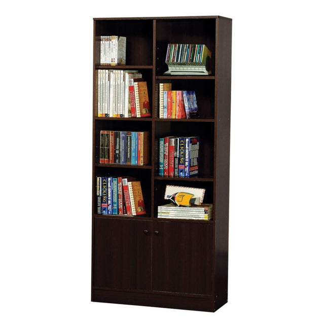 Verden - Bookshelf - Espresso - Tony's Home Furnishings