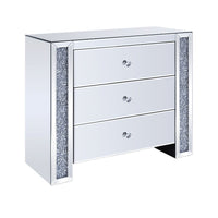 Noralie - Accent Table - Mirrored - 32