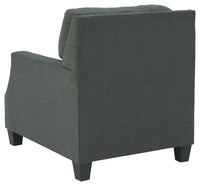 Thumbnail for Bayonne - Charcoal - Chair Tony's Home Furnishings Furniture. Beds. Dressers. Sofas.