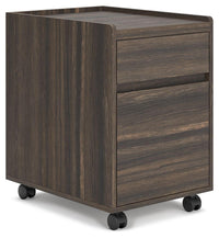 Thumbnail for Zendex - Dark Brown - File Cabinet Tony's Home Furnishings Furniture. Beds. Dressers. Sofas.