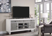 Thumbnail for Katia - TV Stand - Rustic Gray & White Finish - Tony's Home Furnishings
