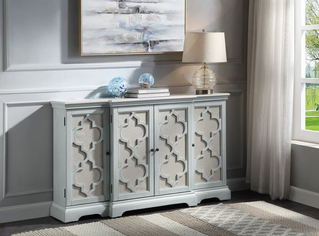 Adelle - Console Table - Pearl Silver - Tony's Home Furnishings