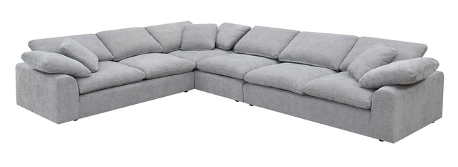 Naveen - Sectional Sofa - Gray Linen - Tony's Home Furnishings