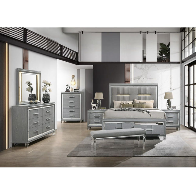 Truman - Dresser - Gray - Tony's Home Furnishings