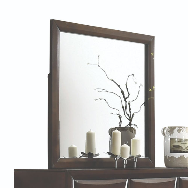 Brenta - Mirror - Walnut - Tony's Home Furnishings