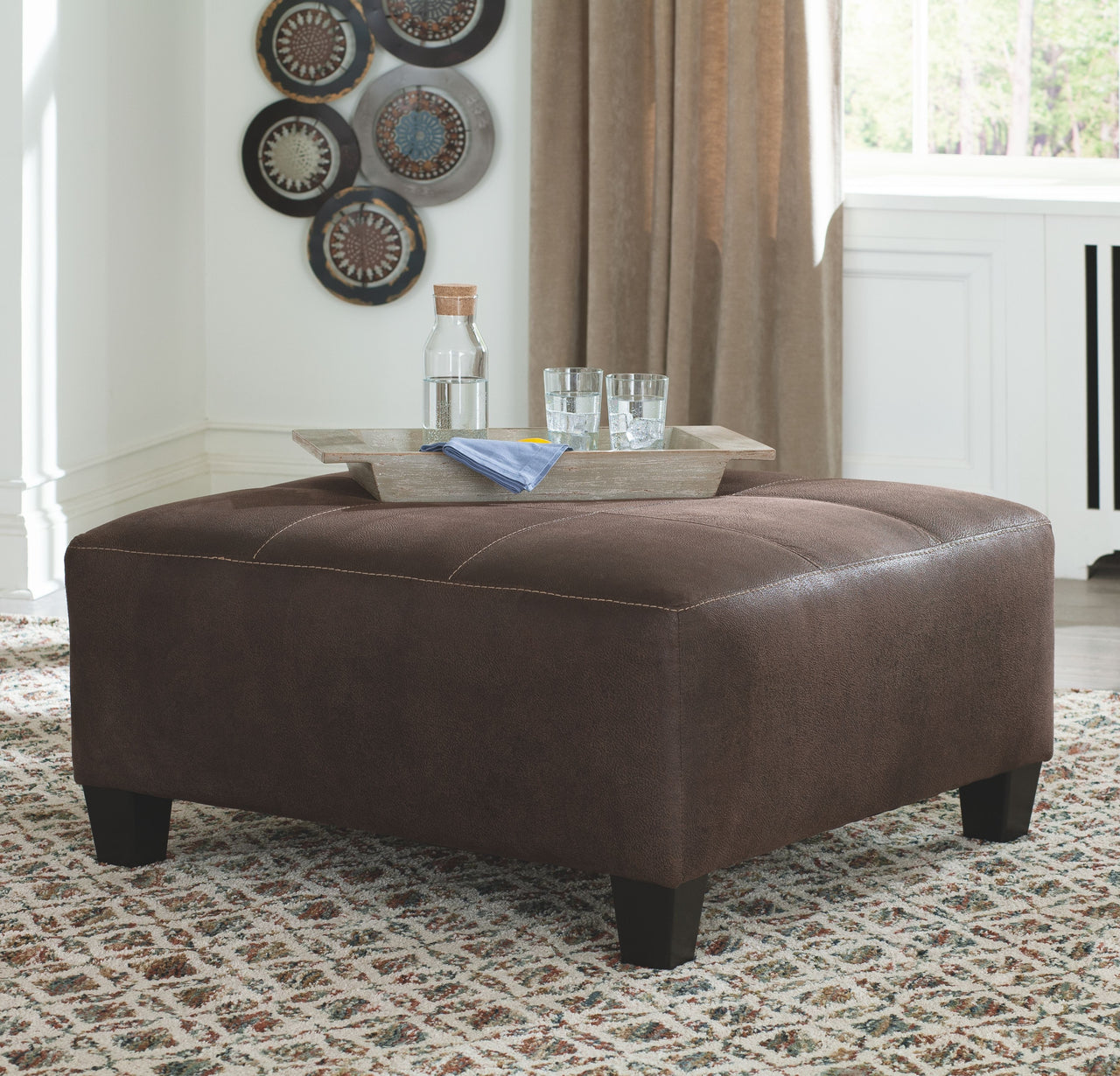 Navi - Accent Ottoman Tony's Home Furnishings Furniture. Beds. Dressers. Sofas.